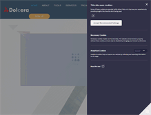 Tablet Screenshot of dolcera.com